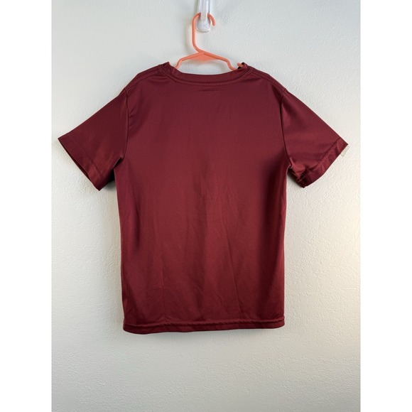 FC Barcelona Youth Medium M/M Shirt Burgundy 1899 Barca Soccer Tee - Picture 2 of 3